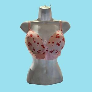 Victoria‎ Secret Bra Cherry Print Size 36DD